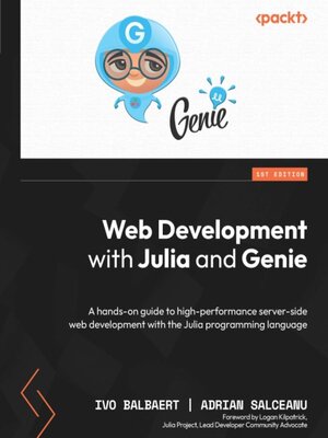 cover image of Web Development with Julia and Genie